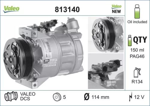 Compressor, air conditioning