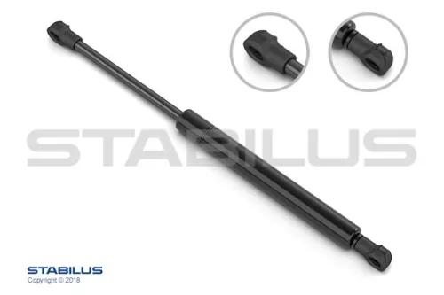 Gas Spring, rear window