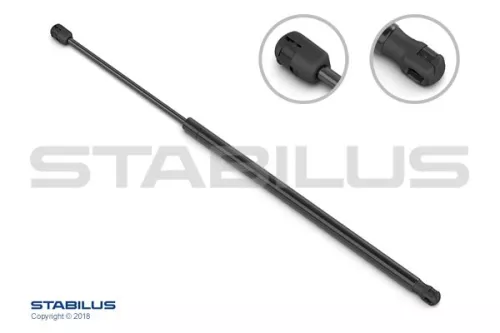 Gas Spring, rear window