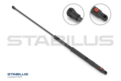 Gas Spring, bonnet