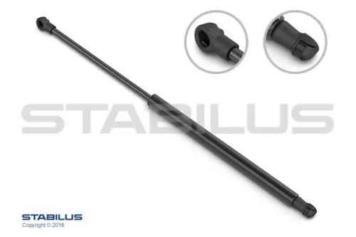 Gas Spring, rear window
