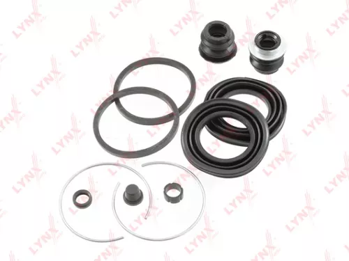 Brake caliper repair kit, front (d45 mm, Aisin/Akebono)