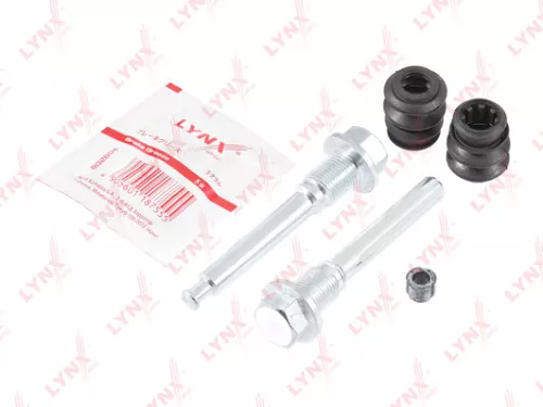 Brake caliper guides set, front (d10 mm, Akebono)