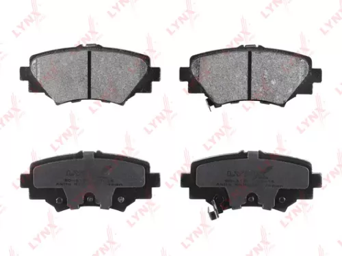 Disc brake pads, rear