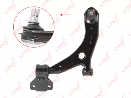 Control arm, front, lower, left