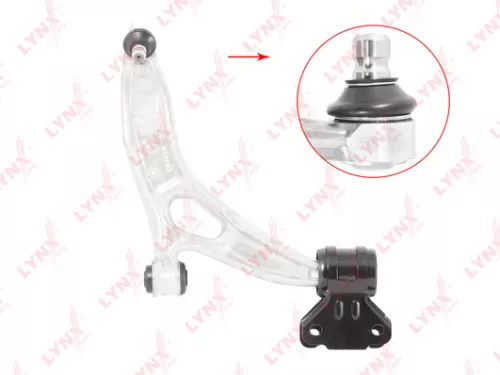Control arm, front, lower, right