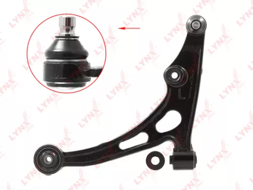Control arm, front, lower, left