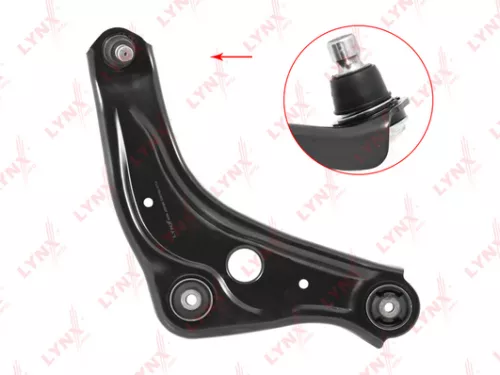 Control arm, front, lower, right