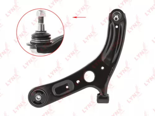 Control arm, front, lower, left
