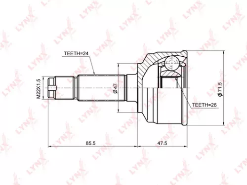 CV-Joint, outer