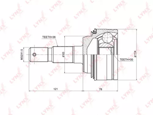 CV-Joint, outer