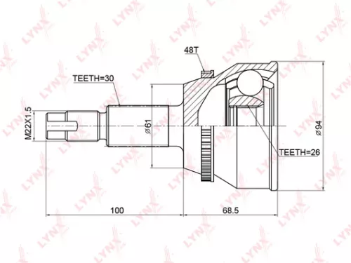 CV-Joint, outer