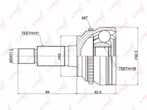 CV-Joint, outer