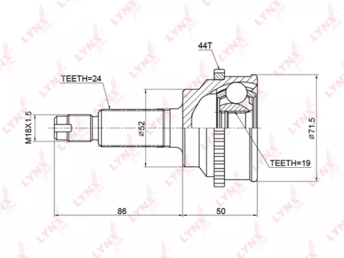 CV-Joint, outer