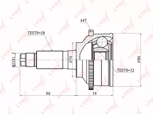 CV-Joint, outer