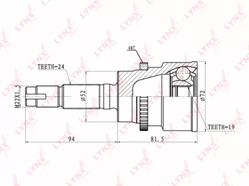 CV-Joint, outer