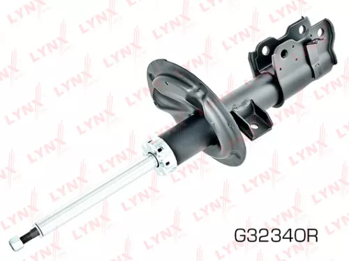 Shock absorber strut gas, right, front