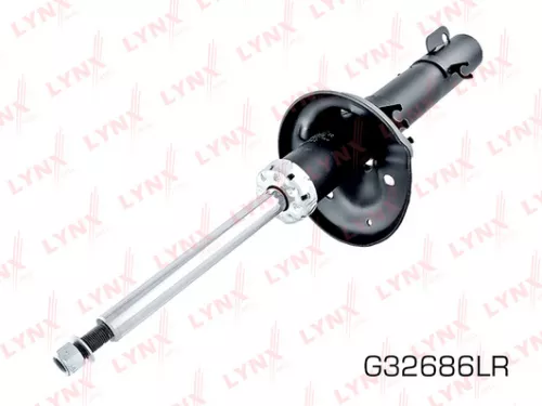 Shock absorber strut, gas, front