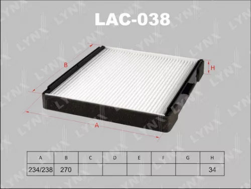 Cabin filter