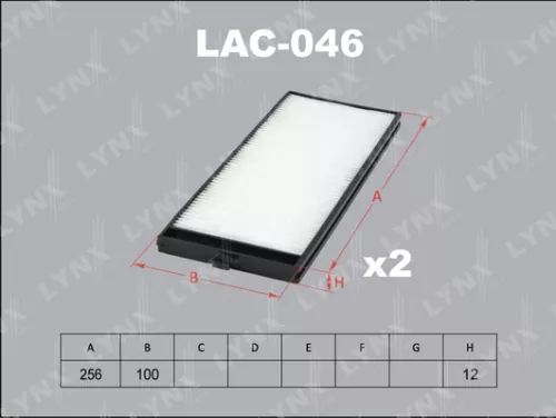 Cabin filter (x2)