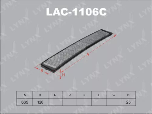 Cabin filter, carbon