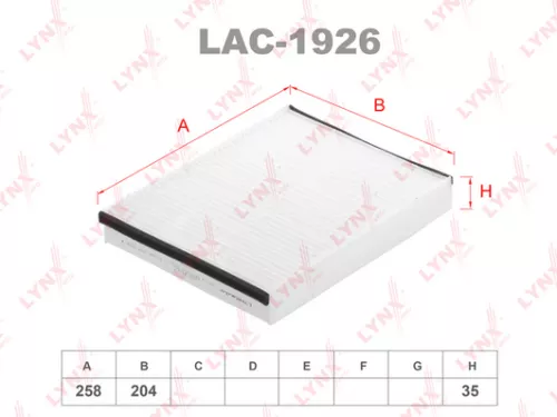 Cabin filter