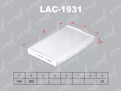 Cabin filter