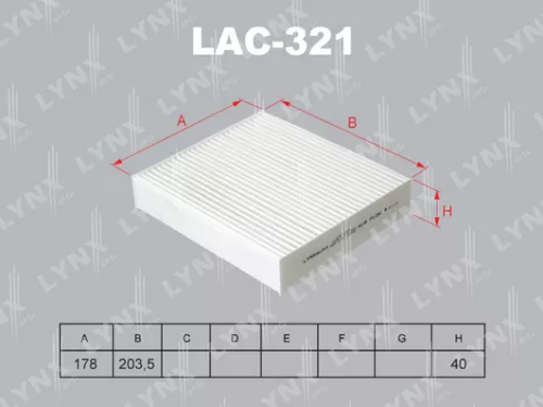 Cabin filter