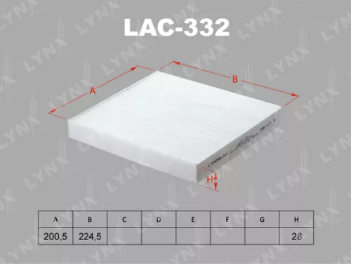 Cabin filter