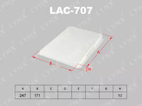 Cabin filter