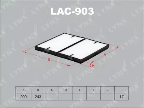 Cabin filter