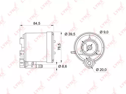 Fuel filter, in-tank