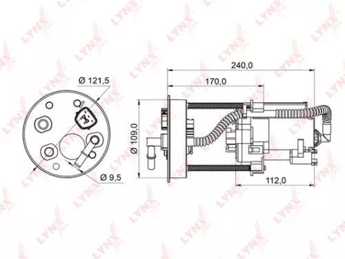 Fuel filter, in-tank
