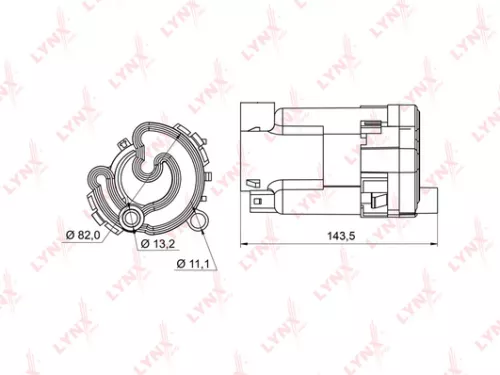 Fuel filter, in-tank