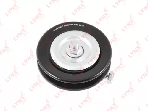 Tension pulley, poly v-belt