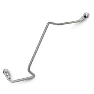 Turbo oil feed line